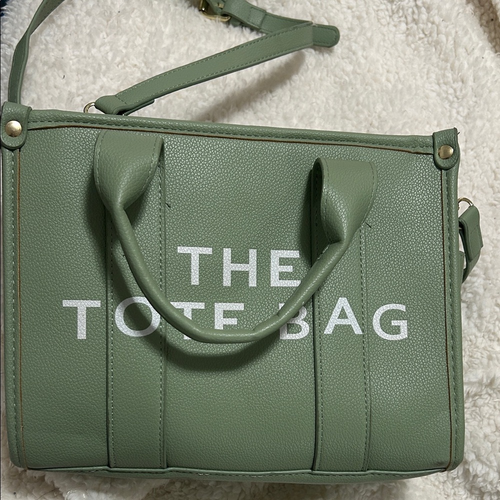 Green Tote Bag